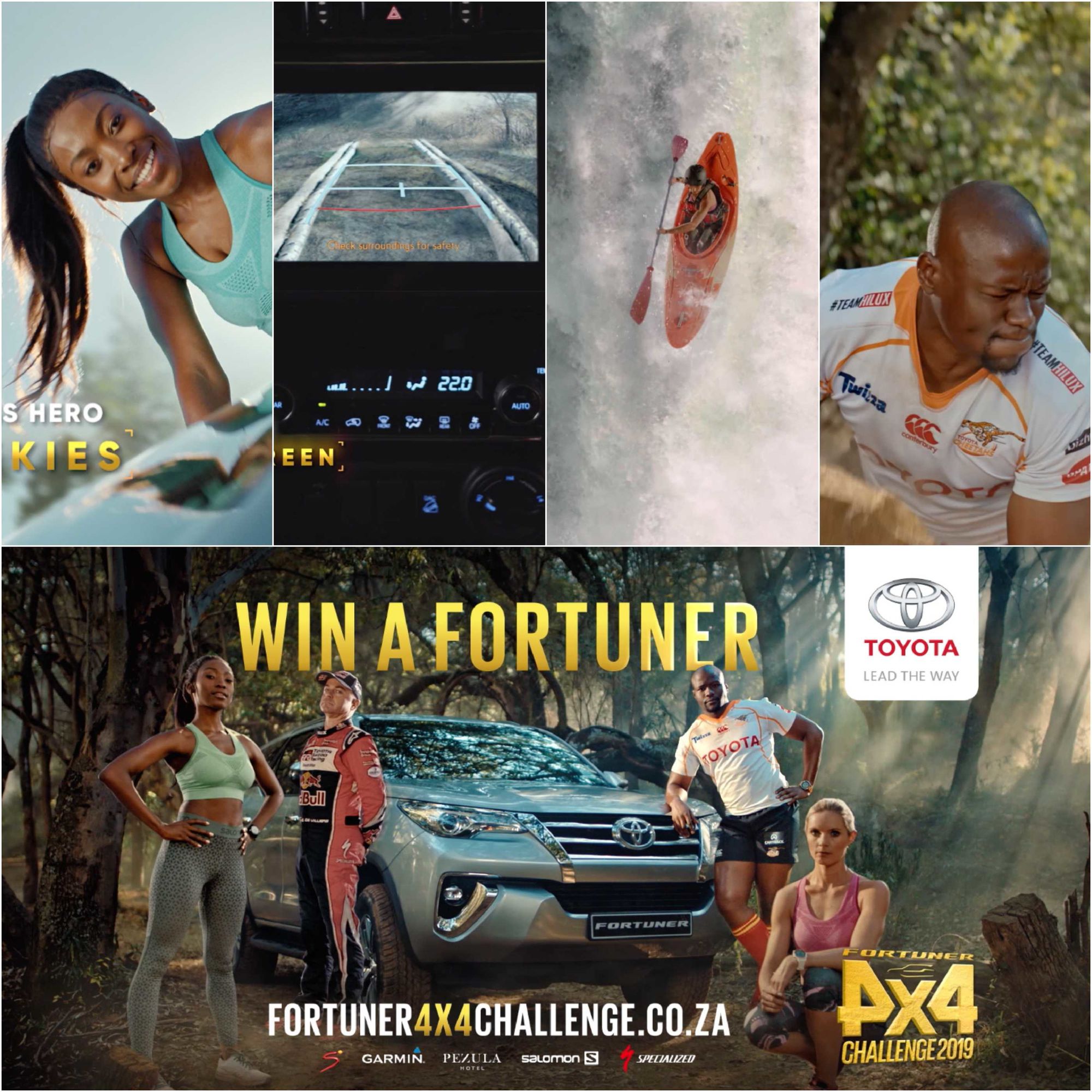 fortuner challenge 2019 collage