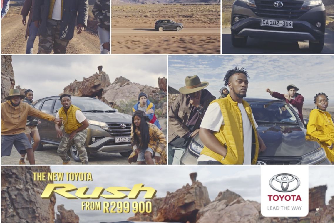 FCB Joburg’s TVC For Toyota’s New SUV A ‘Total Rush